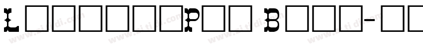 LaramiePro Bold字体转换